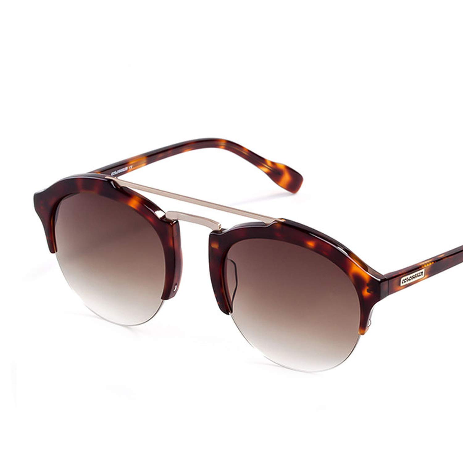 cat eye circle sunglasses