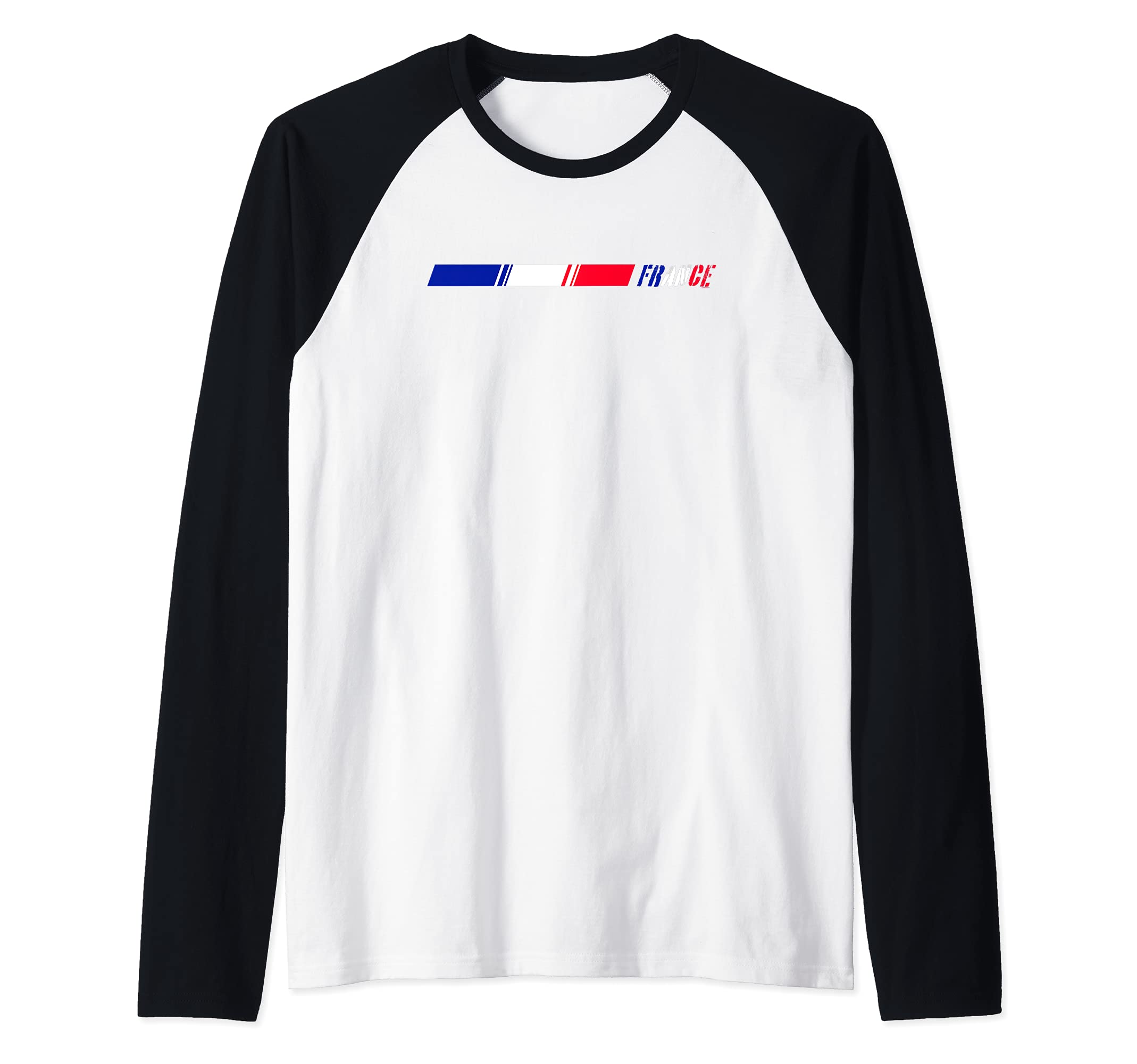 Flag France Raglan Baseball Tee