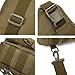 X-Freedom Military Gear Tactical Casual Sling Chest Pack Bag Shoulder Bag Crossbody Daypack Molle Hunting Camping Bag (Brown)