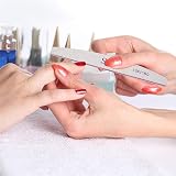 SHW 12pk Professional Nail File Set Double-Sided 100/180 Grit Emery Board view 3