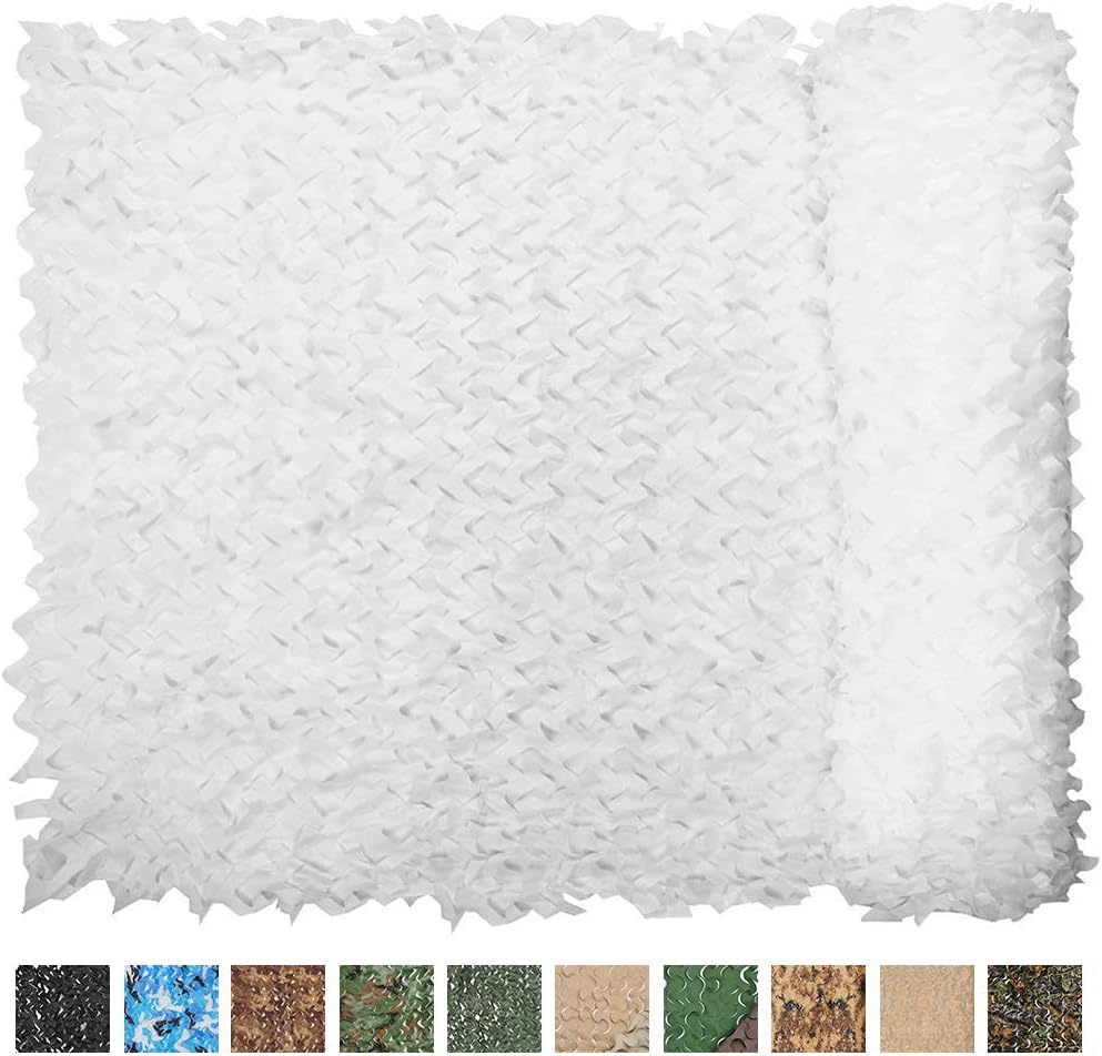 iunio Camo Netting, Camouflage Net, Bulk Roll, Mesh, Cover, Blind for Hunting, Decoration, Sun Shade, Party, Camping, Outdoor : Sports & Outdoors