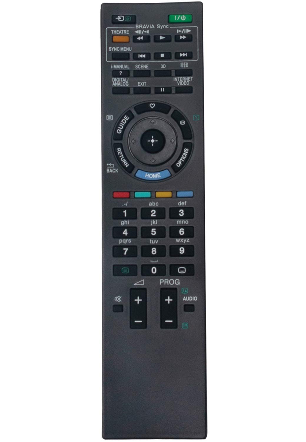 VINABTY RM-ED019 RM-ED034 Replacement Remote Fit for Sony LCD TV KDL-40HX803 KDL-46HX803 KDL-46W5720 KDL-46W5730 KDL-46W5740 KDL-40W5720 KDL-40W5730 KDL-40W5740 KDL-37W5720 KDL-37W5730