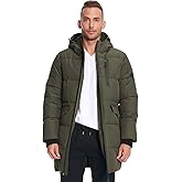 ALPINE NORTH Jasper Men’s Vegan Down Winter Coat – Warm Insulated Puffer Coat with Hood For Men