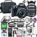 Canon EOS Rebel SL2 DSLR Camera Bundle with Canon EF-S 18-55mm STM Lens + 32GB Sandisk Memory + Camera Case + TTL Flash + Accessory Bundle