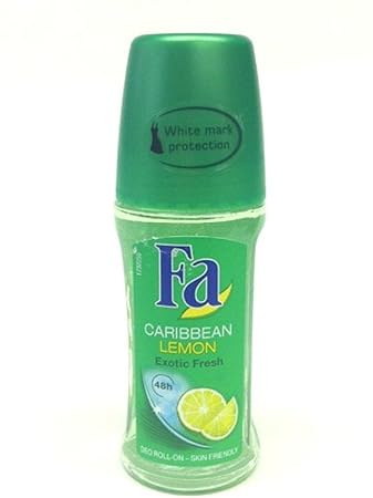 Fa Caribbean Lemon Exotic Fresh Roll On 50 mL