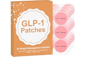 WAJ GLP Patches Weight Management-Plant-Based Patches,Natural Ingredient – 30-Pieces-1 Box