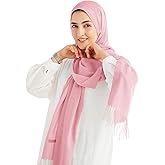 Xirhoot Cotton Hijab Scarf for Muslim Women