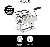KitchenCraft World of Flavours Pasta Maker Manual Pasta Machine 9 Thickness view 3