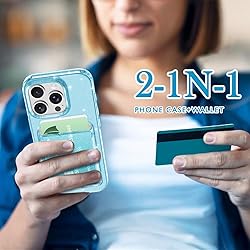 Petocase for iPhone 16 Pro Wallet Case Card Holder