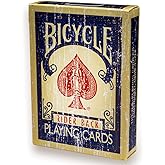 Magic Makers Faded Rider Back Blue Bicycle Deck
