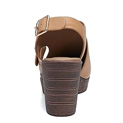 Altxic Women's Comfy Low Block Chunky Heels Sandals