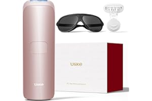 Ulike Laser Hair Removal for Women and Men, Air 3 Ice-Cooling IPL Device Hair Removal for Nearly Painless & Long-Lasting Results, 3 Modes & Auto Flashing for Fast Full Body Hair Removal from Home
