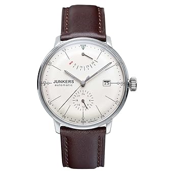 Junkers Herrenuhr Analog Automatisch mit Lederarmband – 60605