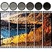 K&F CONCEPT 62mm Variable ND2-ND400 ND Lens Filter (1-9 Stops) for Camera Lens, Adjustable Neutral Density Filter with Microfiber Cleaning Cloth (B-Series)