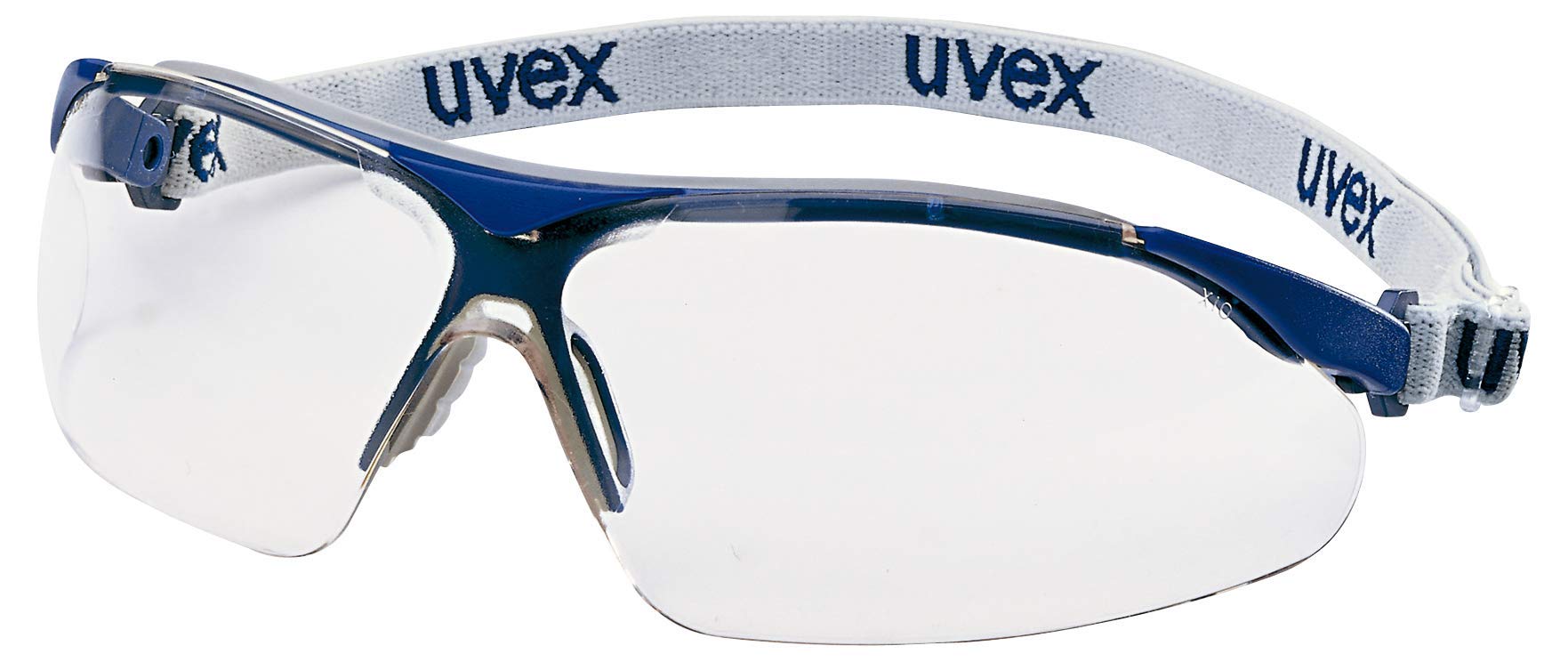 Uvex 9160-120 I-VO Supravision HC-AF Safety Spectacle, Blue/Grey/Clear