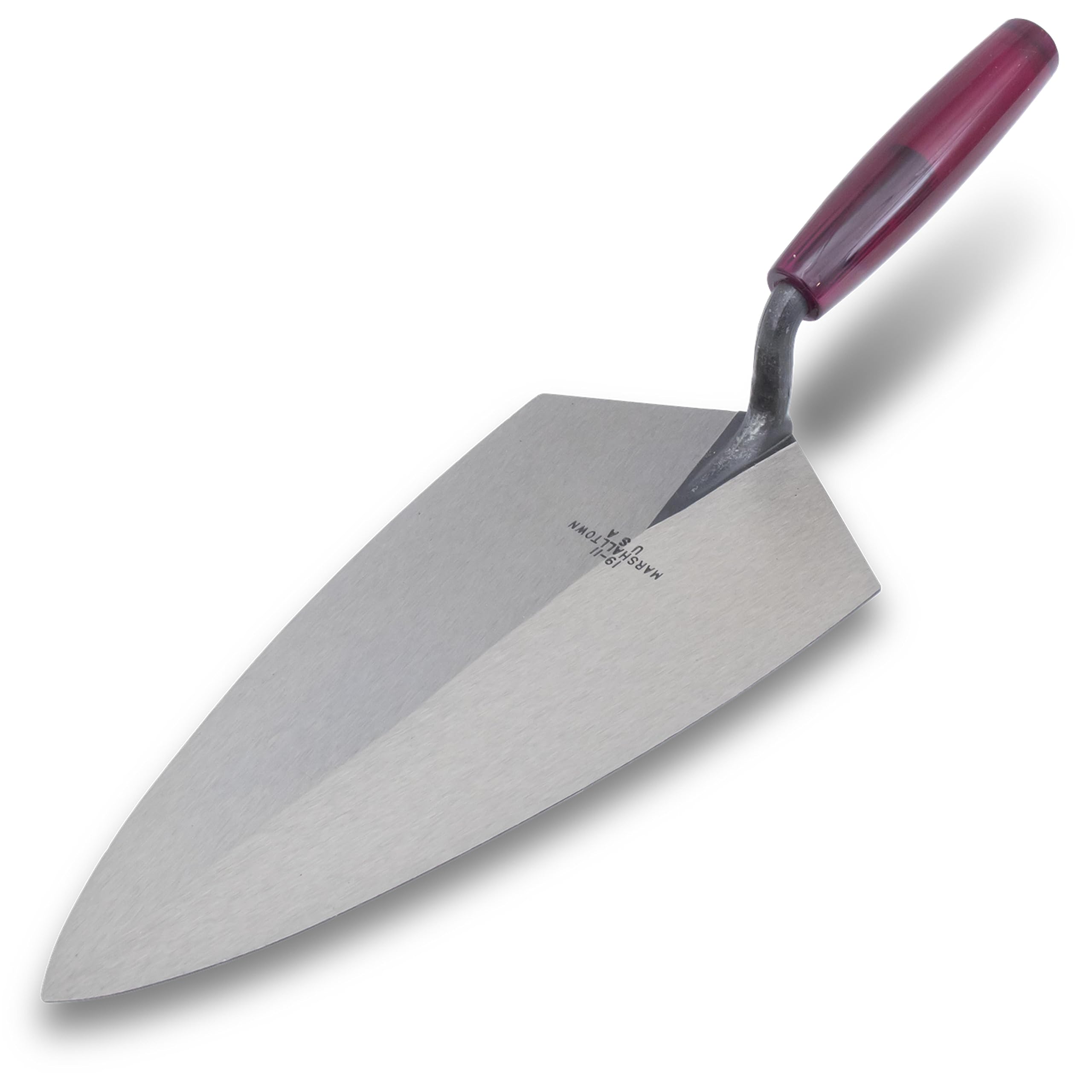 Marshalltown 19P12 12-inch Philadelphia Brick Trowel - Plastic Handle M/T19P12