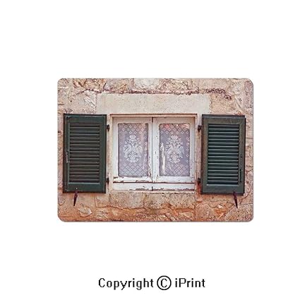 Amazon Com Gaming Mouse Pad Custom Mediterranean Cottage With