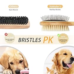 Dog Brush Cat Brush, Double Sided Bristle and Pin