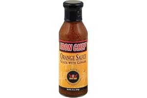 Iron Chef Orange Sauce Glaze with Ginger 15-ounce Jars (Case of 6)