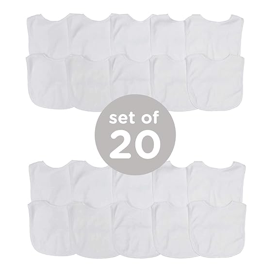 plain white bibs bulk