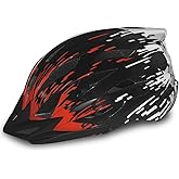 AISSTXOER Road Bike Helmet Adult Men & Women, Adjustable Lightweight Design (22-24.5 Inches) - Vented, Removable Visor & Reflective White, for Day and Night Commuting & Sports | CPSC Certified
