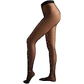 CALZEDONIA Woman's All Over Rhinestone Sheer Tights