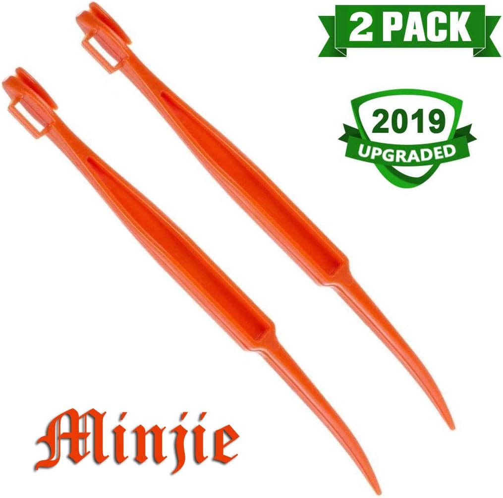 s-shine Citrus Peeler in Bright Orange Color – Replaces Tupperware Peeler (2 Pcs (Bright Orange)) by Luciano