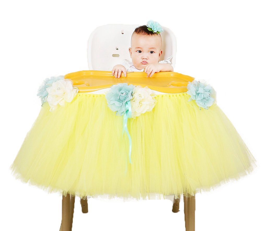 Best high chair tutu yellow