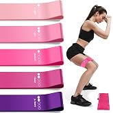 Resistance Bands for Working Out, Exercise Bands Resistance Bands Set with 5 Resistance Levels, Multi-Colored Workout Bands f