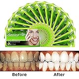 Harmony Life Teeth Whitening Strips 6%HP Professional Strength, Advanced Double Elastic Gel Strips Custom Pro Whitestrips Bleaching System Cleaning Teeth,28 Count, Bonus Paper Shade Guide, Mint Flavor