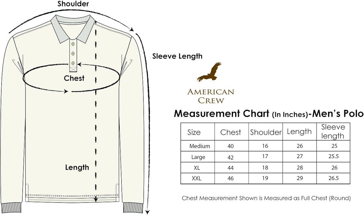 american crew men's poly cotton polo (navy blue & maroon)