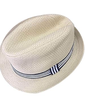 Summer Raffia Weave Straw Sun Hat Strap Woven Imported Wear for Baby and Children (Blue, for 2-6 Years Old)