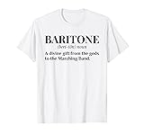 Baritone Definition Funny Marching Chapel Gift