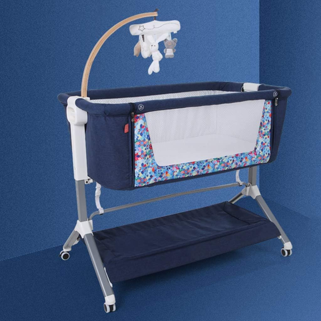 rocking chair with side bassinet