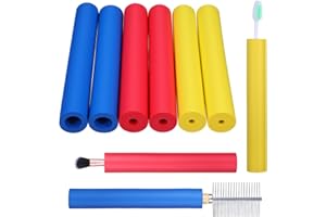 HAIFAFAFAING 6pcs Foam Grip Tubing for Utensils Adaptive Utensils Built up Tubing Padding Grips Aid Handle for Utensil Tools for Elderly Disabled Arthritic Handicapped