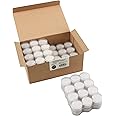 Stonebriar 96 Pack Unscented 6 to 7 Hour Extended Burn Time Clear Cup Tea Light Candles