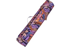 HYOOG Yoga Mat Bag Dual Full Zip Exercise Yoga Mat Carrier Yoga Mat Carry Bag with Storage Pockets and Adjustable Shoulder Strap Fits All Your Stuff