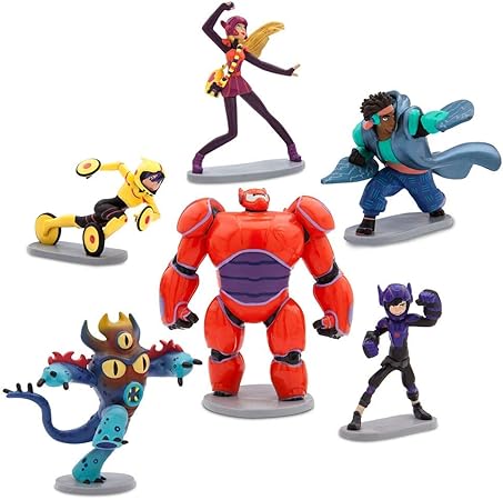 Amazon Com Disney Big Hero 6 Figure Play Set Toys Games