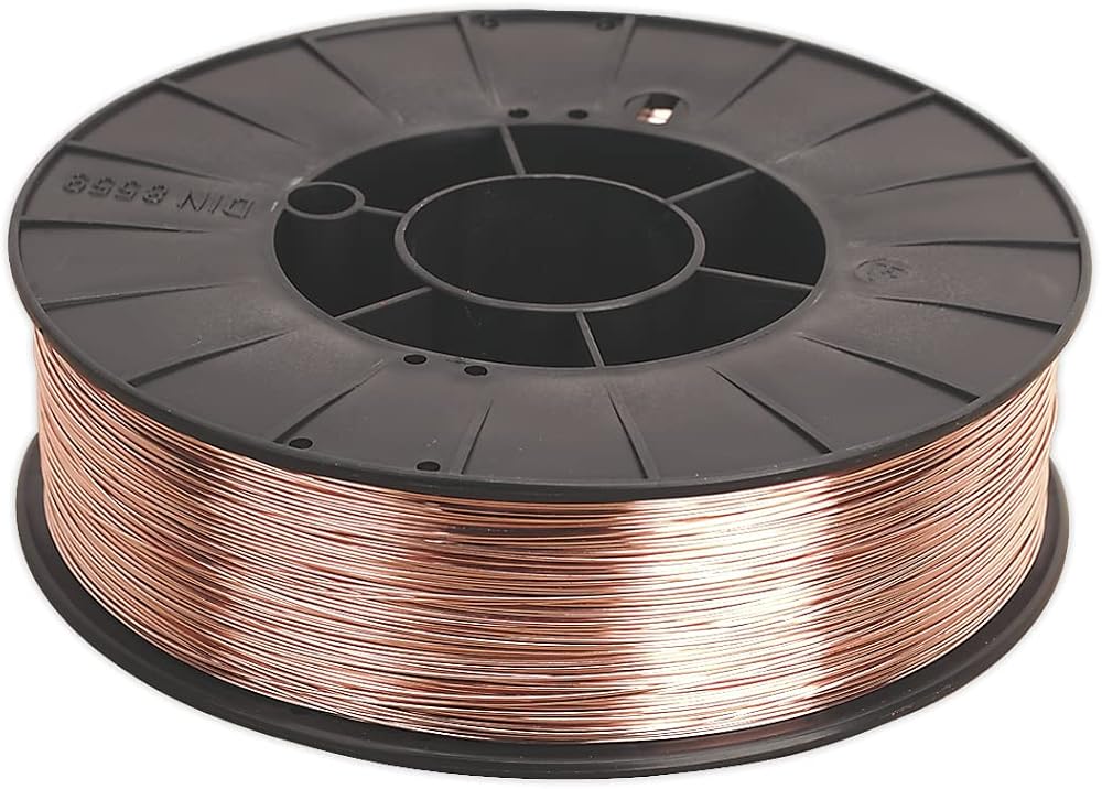 Sealey Mild Steel MIG Wire 0.8mm 5kg A18 Grade BS EN ISO 14341:2008