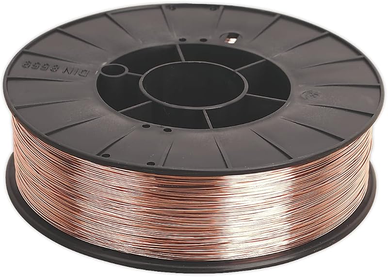 Sealey Mild Steel MIG Wire 0.8mm 5kg A18 Grade BS EN ISO 14341:2008