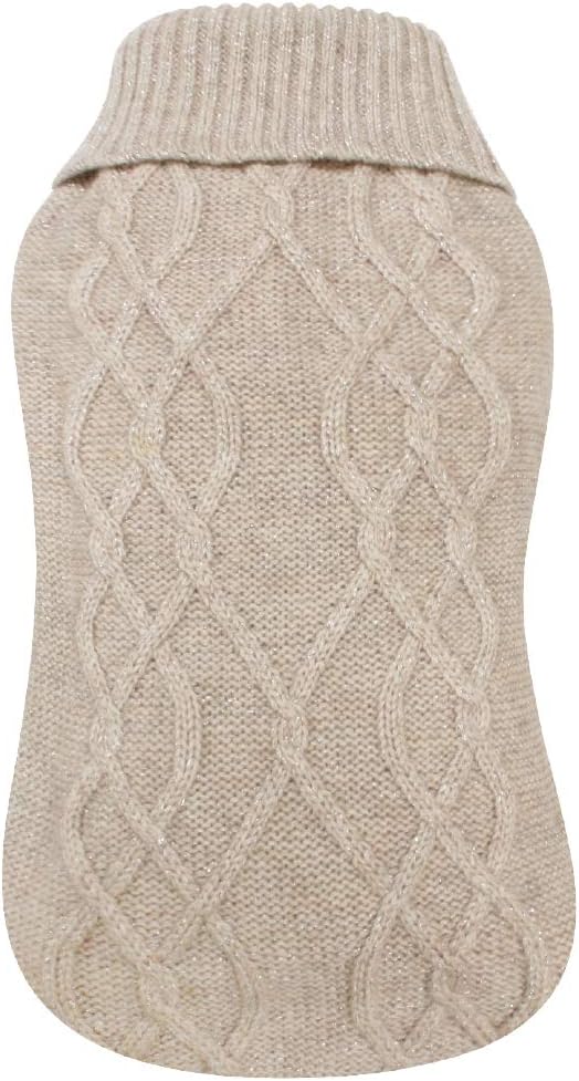 Cross Sweater Snow Crystals cm 15-10 g, beige, 15 cm