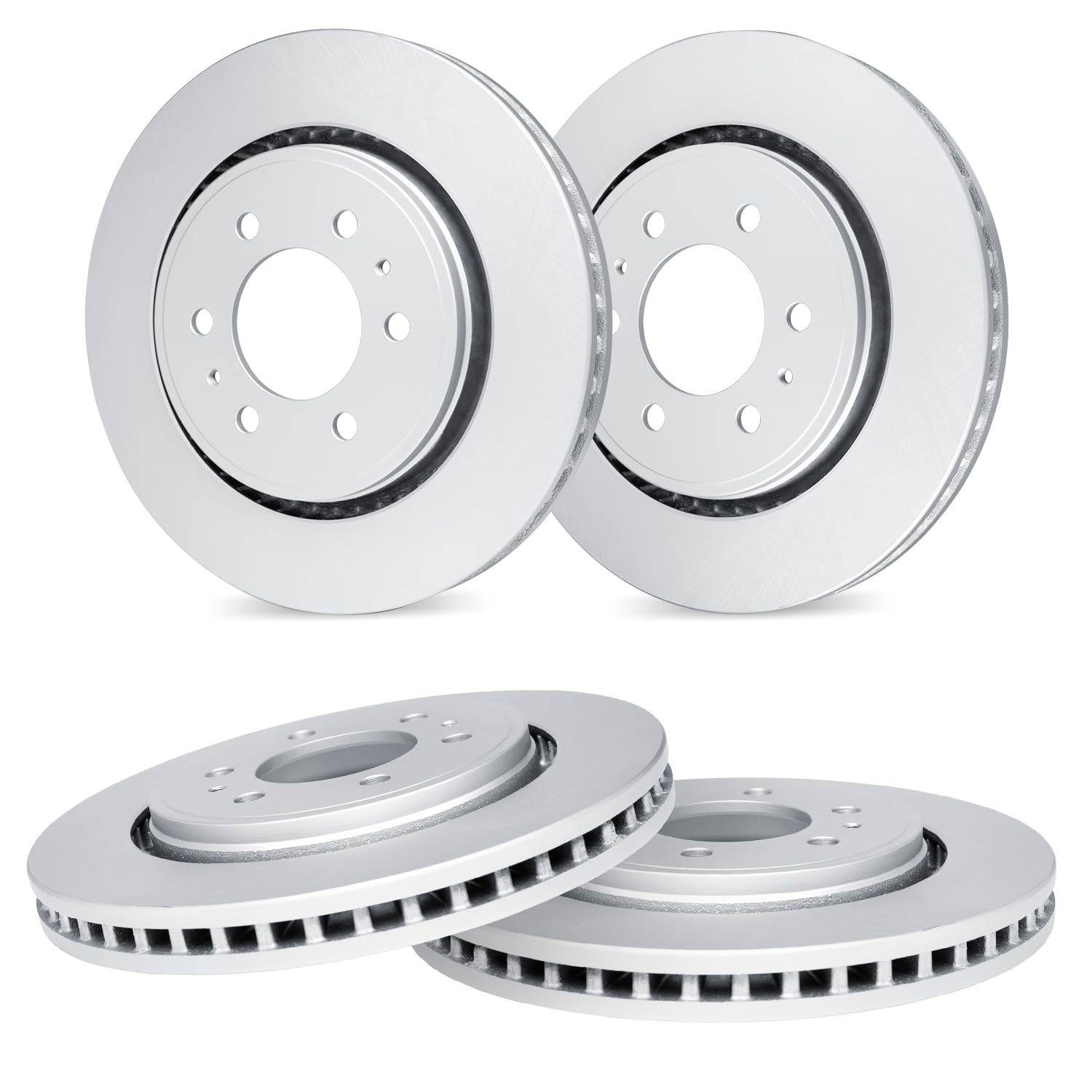 Photo 1 of R1 Concepts Front and Rear Brakes and Rotors| Blank Brake Rotors| Front and Rear Disc Brake Rotors| Fits 2007-2020 Cadillac Escalade, Chevrolet Tahoe