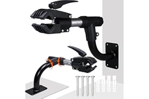 MATYKIT Wall Mount Bike Repair Stand & Bench Bike Work Stand - Wall Bike Rack Garage Mount - Long 15.7" Wall & Bench Clamp Mount - Home Multifunctional, Portable, Professional Bike Accessories for Men