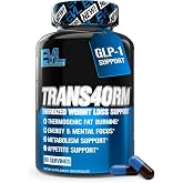 EVL Trans4orm - Thermogenic Fat Burner Support for Men &amp; Women- 60 Servings | Fast Acting Weight Loss Energy and Appetite Support - Green Tea Supplement for Men and Women