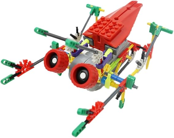 Amazon エコビジネス 電動ロボット 組み立てキット かっこいい ブロック 立体パズル 動く 子供 キッズ プレゼントに最適 レッド ブロック おもちゃ Amazon エコビジネス 電動ロボット 組み立てキット かっこいい ブロック 立体パズル 動く 子供 キッズ プレゼントに最適 レッド ブロック おもちゃ
