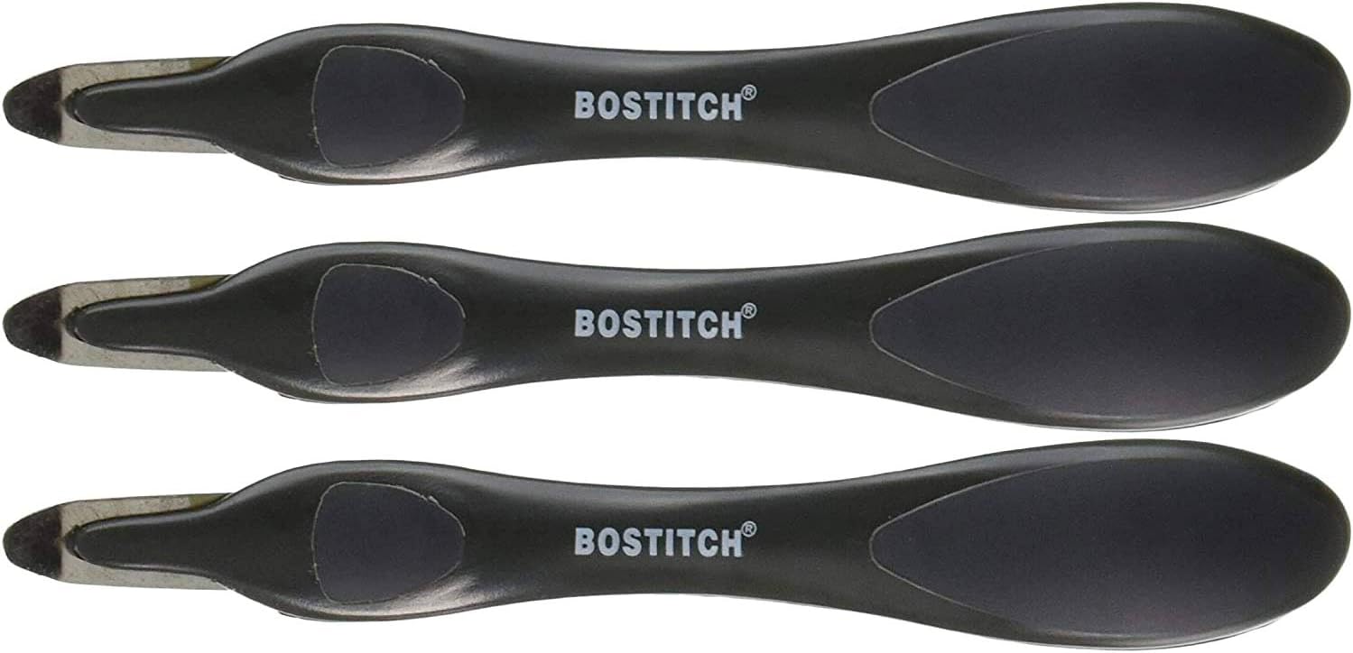 Bostitch Professional Magnetic Easy Staple Remover, Black (40000M-BLK), 3 Pack : Office Products