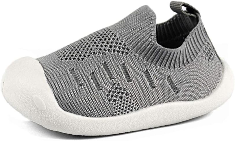 Baby Boy Girl Sneakers Anti Skid Lightweight Soft Toddler First Walkers for Walking Running