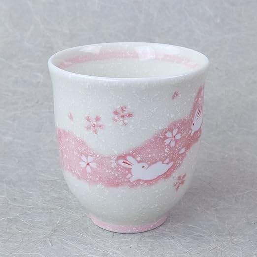 Table Ware Japan Japanischer Teebecher Häschen rosa: Amazon.de: Küche
