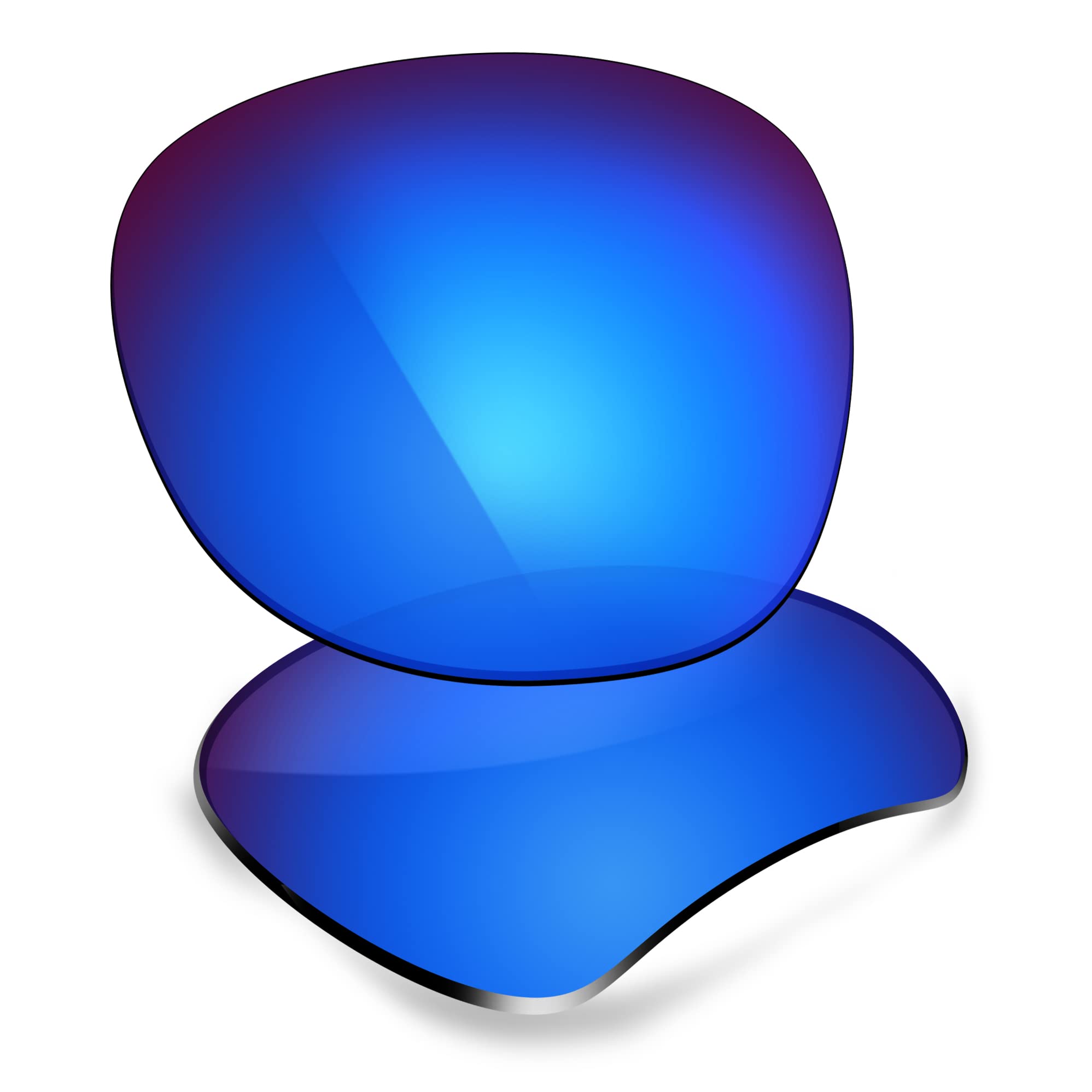 ThunderClap POLARIZED Replacement Lenses for Electric Detroit XL Sunglasses - Geyser Blue