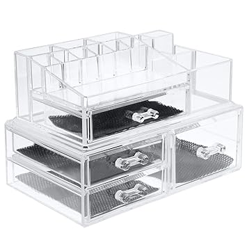 Iswees Xxxl Size Large Capacity Cosmetic Makeup Organizer 5mm